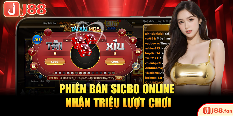 Sicbo Online | Game Đỉnh Chóp J88 Hơn 1.000k Lượt Chơi Sicbo Online | Game Đỉnh Chóp J88 Hơn 1.000k Lượt Chơi